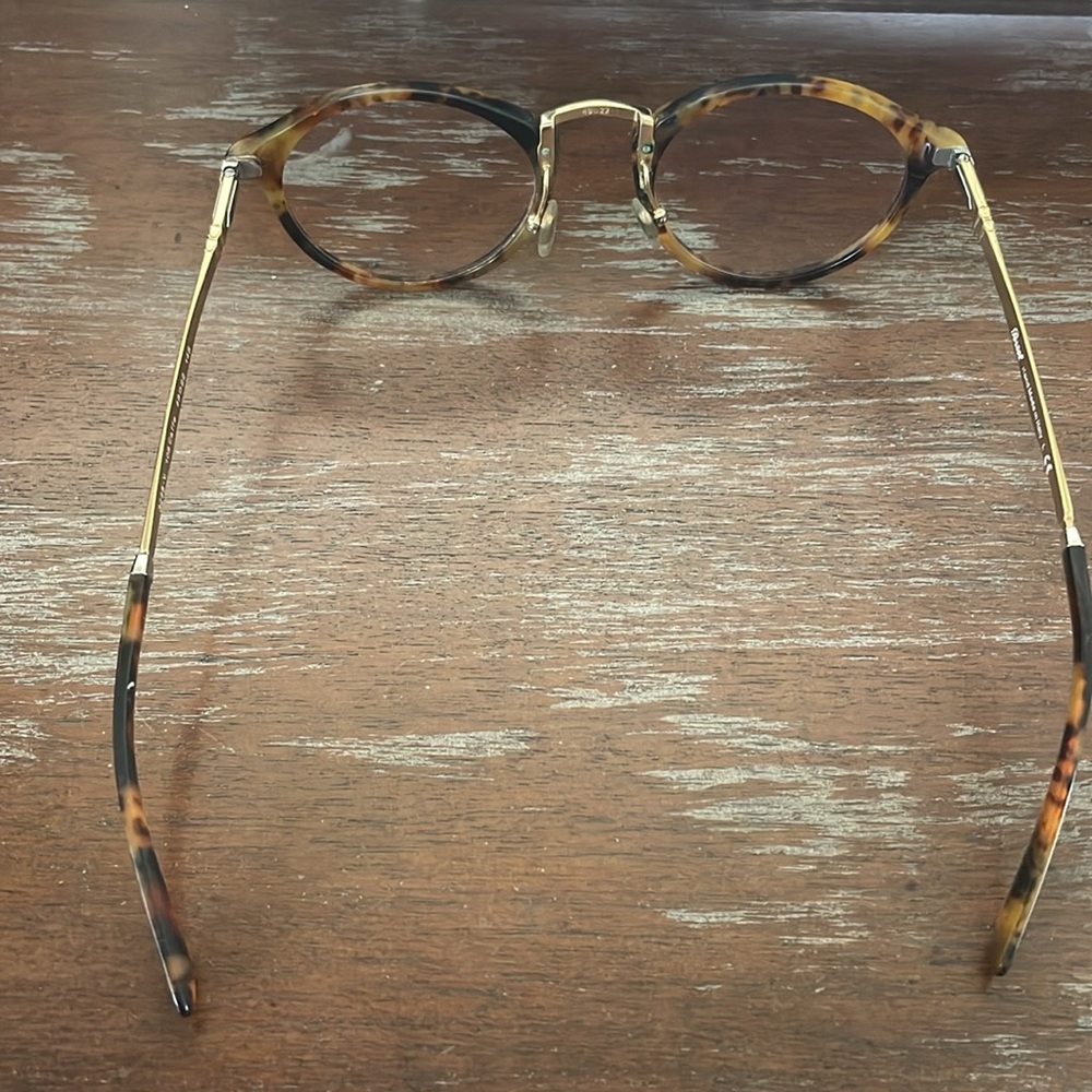 Persol 3248-v Caffe brown tortoise and gold metallic eyeglasses with case - Picture 13 of 16